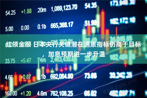 红领金服 日本央行关键潜在通胀指标仍高于目标，加息预期进一步升温